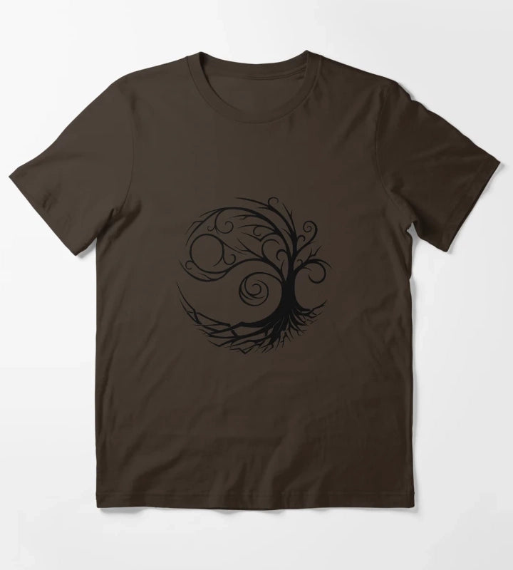 Celtic Tree of Life Ireland T-Shirt Brown