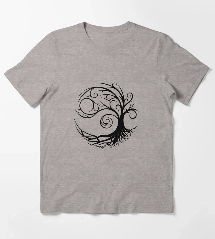 Celtic Tree of Life Ireland T-Shirt Heather Grey