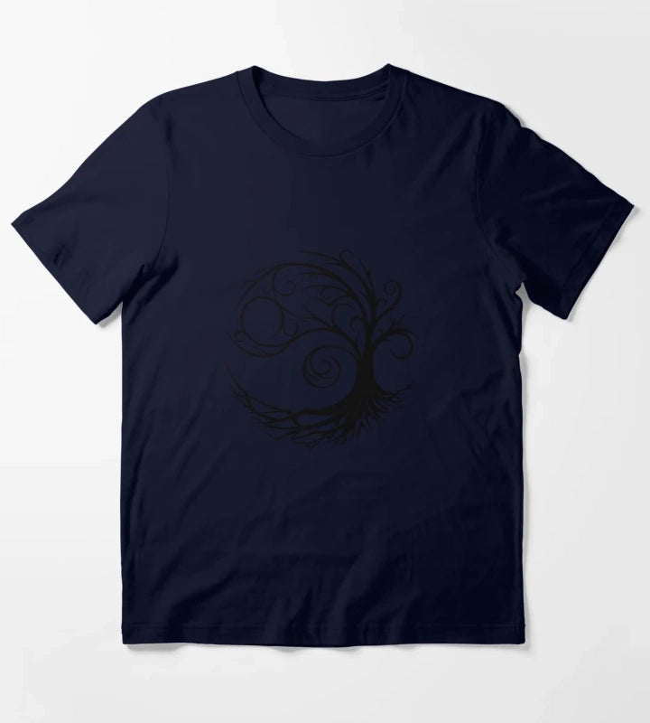 Celtic Tree of Life Ireland T-Shirt Navy