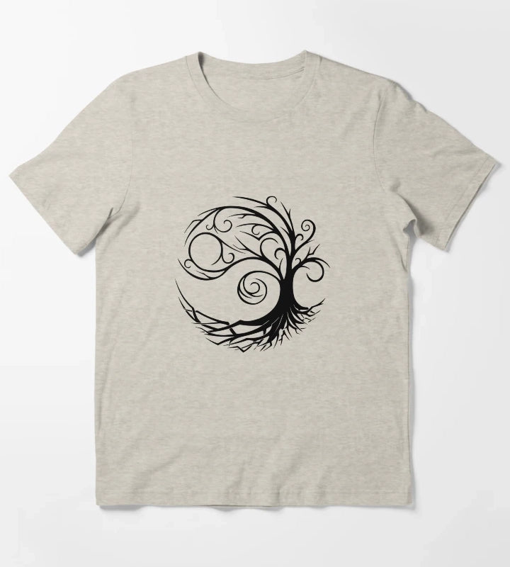 Celtic Tree of Life Ireland T-Shirt Cream