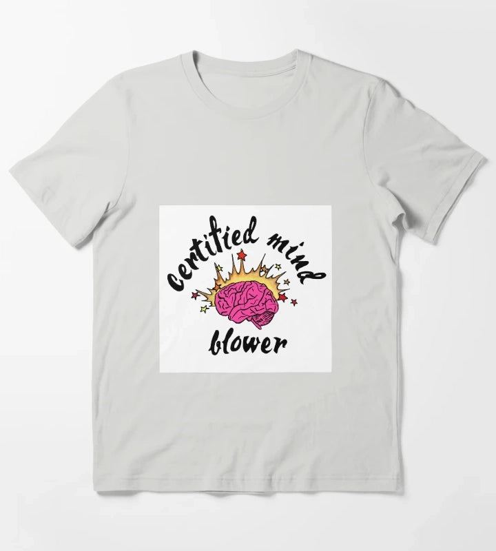 Certified Mind Blower T-Shirt Light Grey