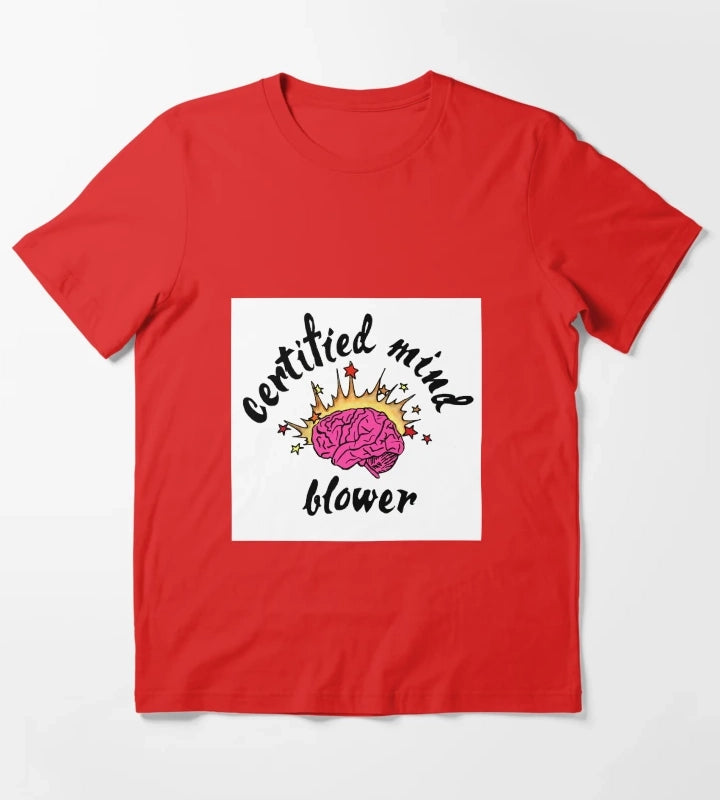 Certified Mind Blower T-Shirt Red