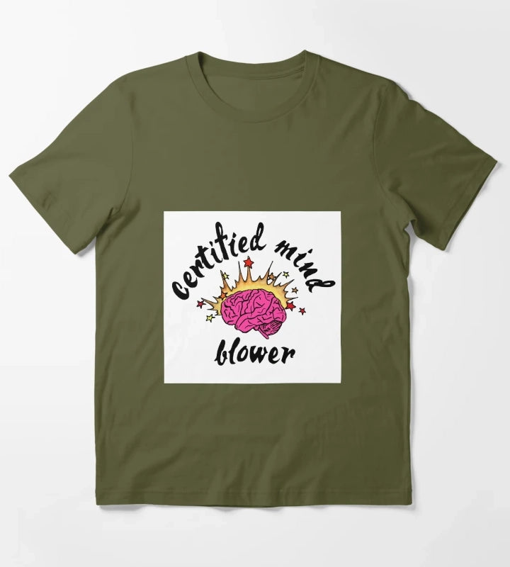 Certified Mind Blower T-Shirt Olive Green