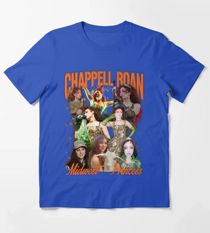 Chappell Roan Midwest Princess T-Shirt Blue