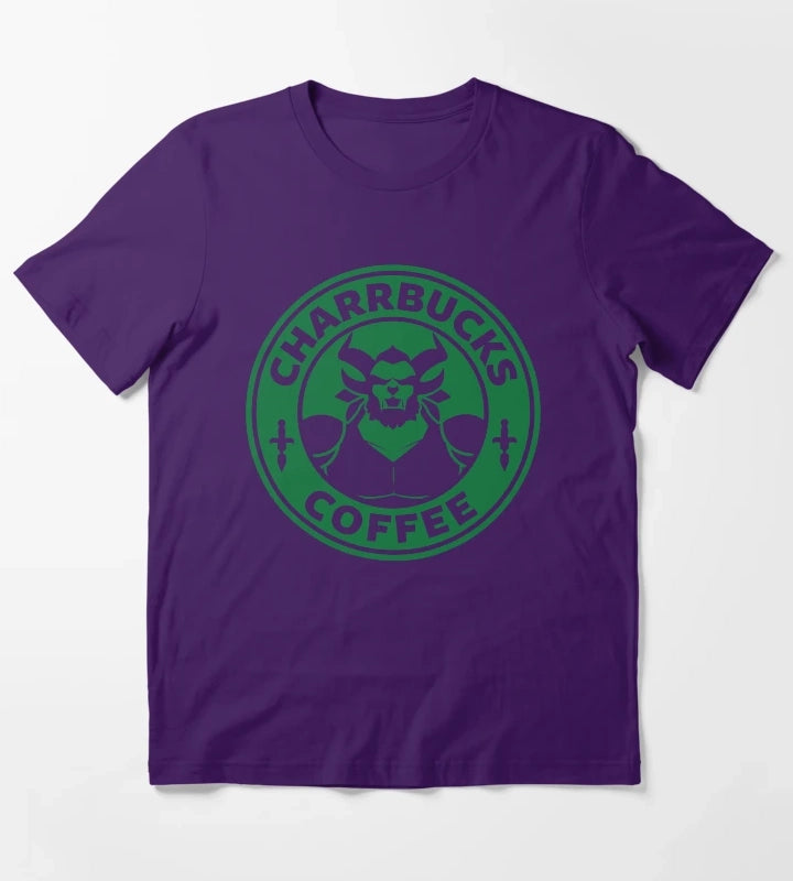 Charrbucks Coffee T-Shirt Purple
