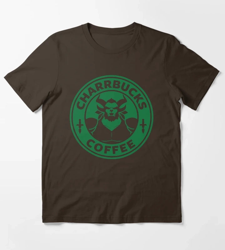 Charrbucks Coffee T-Shirt Brown