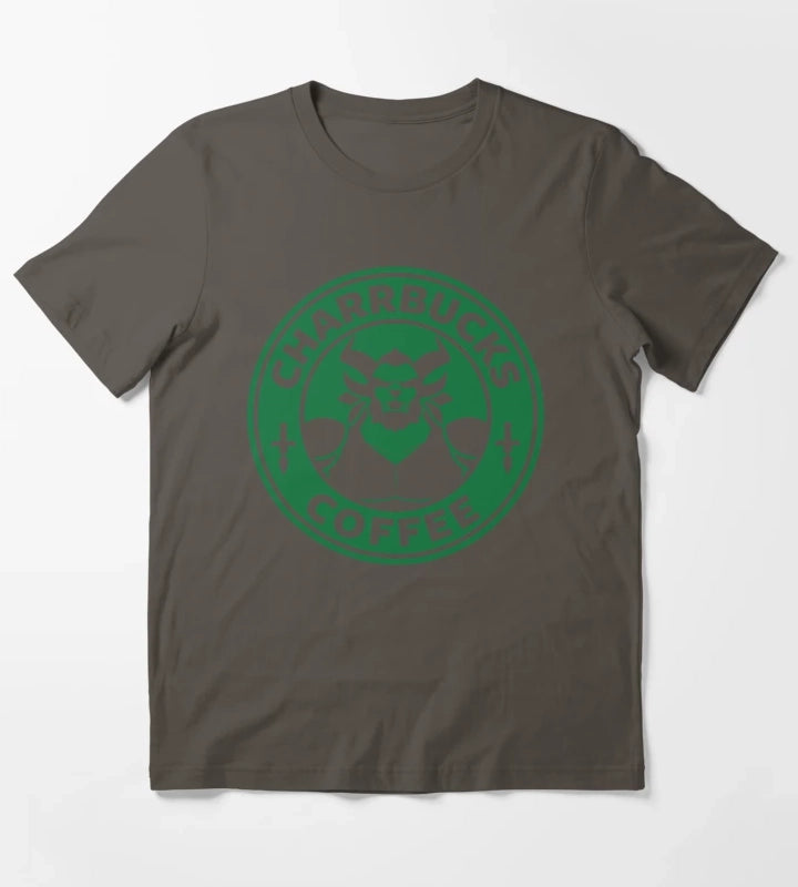 Charrbucks Coffee T-Shirt Dark Grey