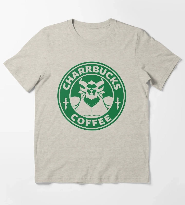 Charrbucks Coffee T-Shirt Cream