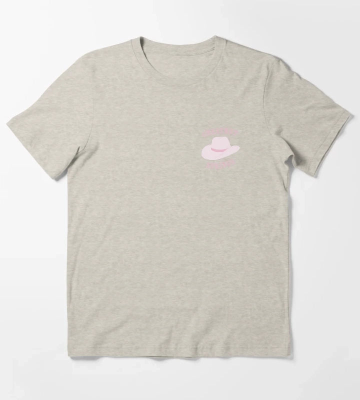 Chestnut Springs Cowboy Romance Book Illustrations T-Shirt Cream