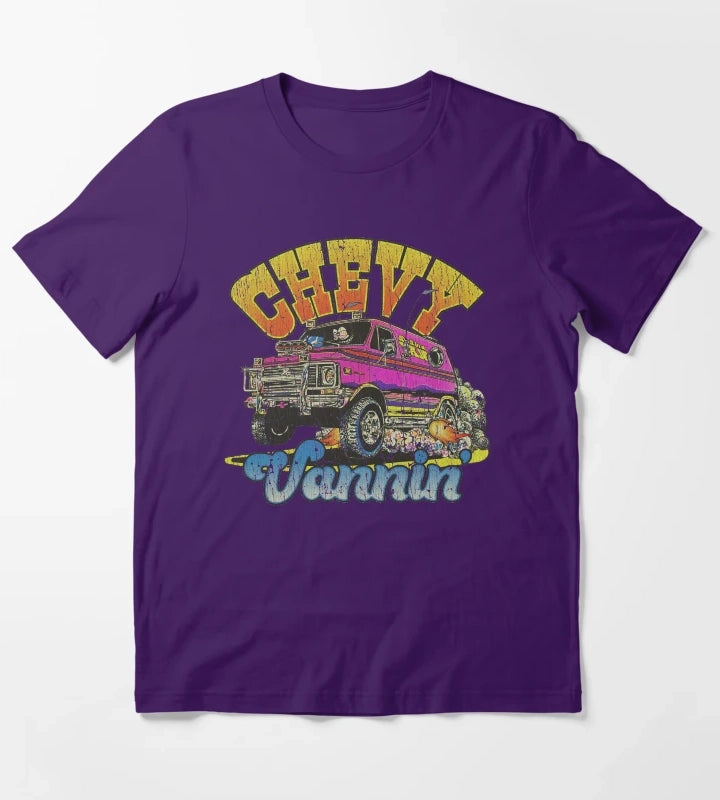 Chevy Vannin 1974 T-Shirt Purple