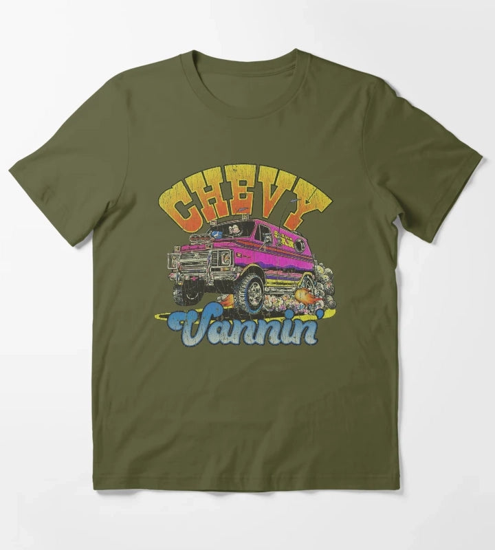 Chevy Vannin 1974 T-Shirt Olive Green