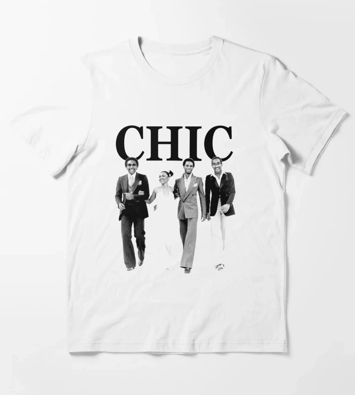Chic Disco Band 4 T-Shirt White