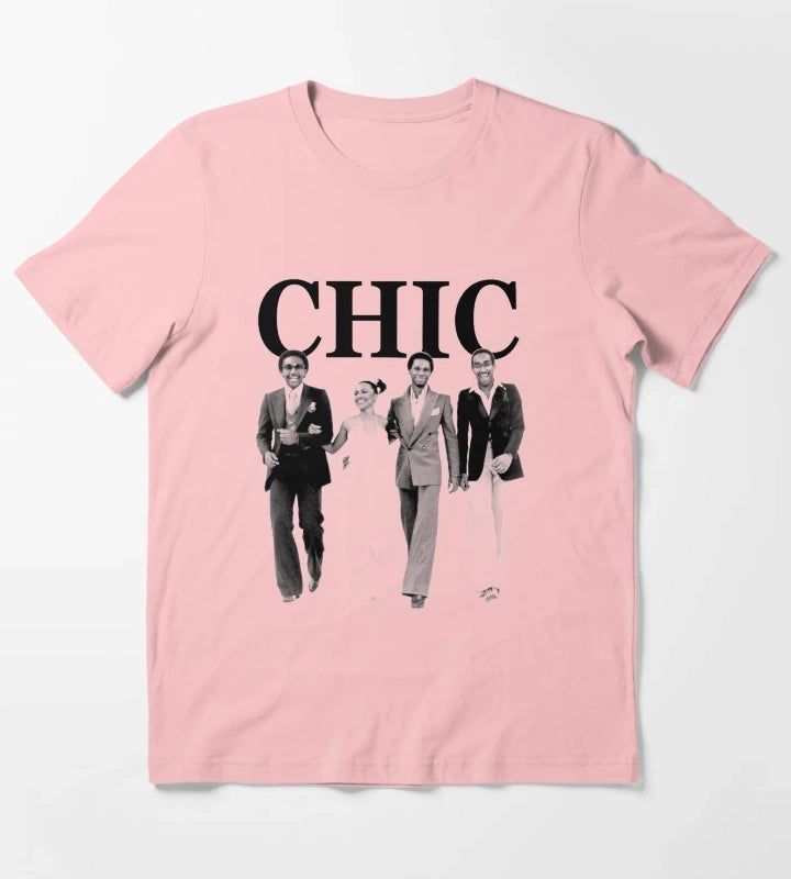 Chic Disco Band 4 T-Shirt Dark Grey