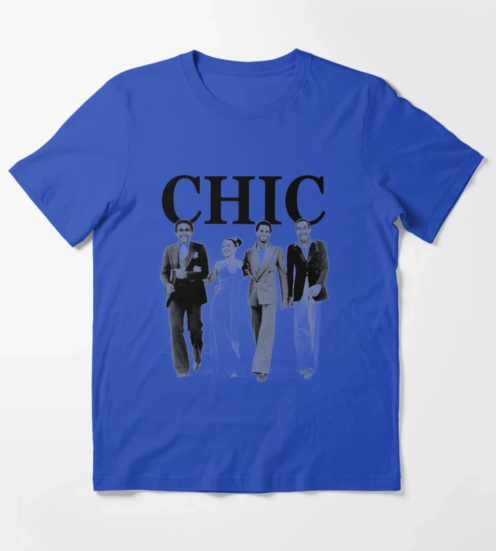 Chic Disco Band 4 T-Shirt Blue