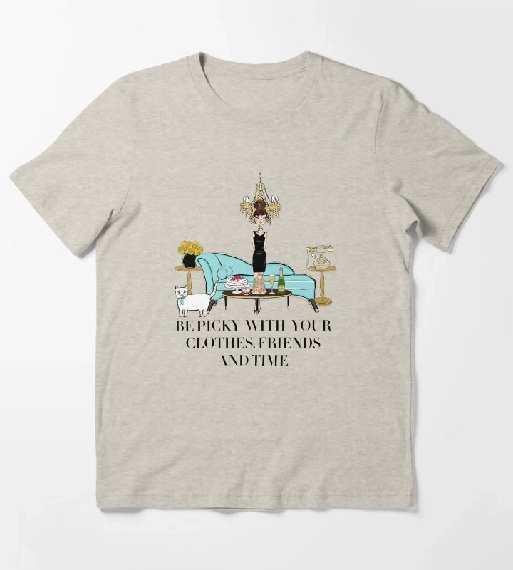 Chic Woman T-Shirt Cream