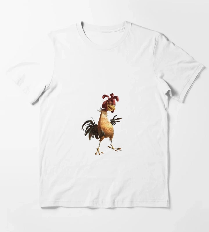 Chicken Joe Sticker T-Shirt White