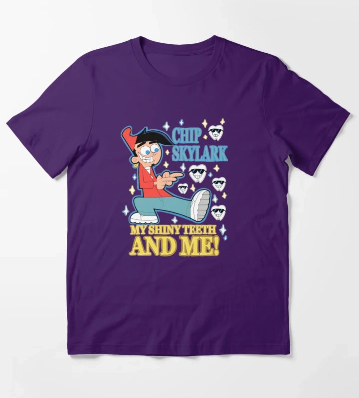Chip Skylark T-Shirt Purple
