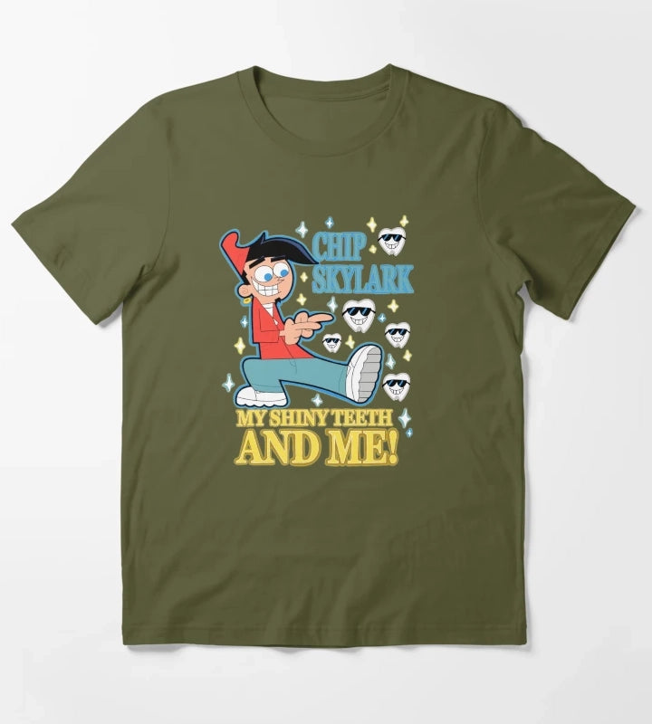 Chip Skylark T-Shirt Olive Green