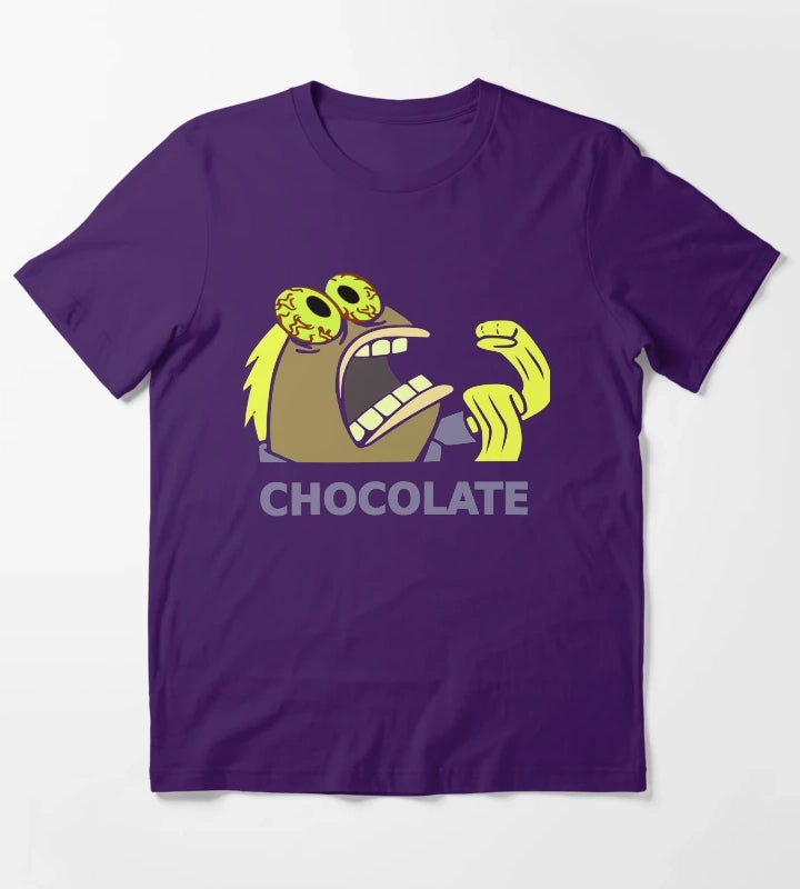Chocolate Fish from Spongebob T-Shirt Purple