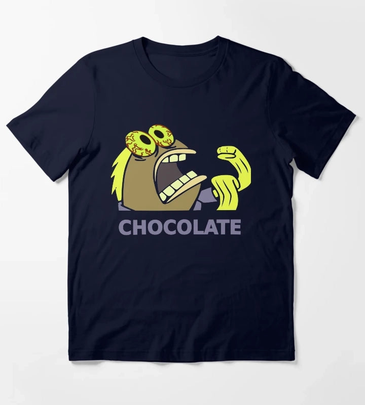 Chocolate Fish from Spongebob T-Shirt Navy