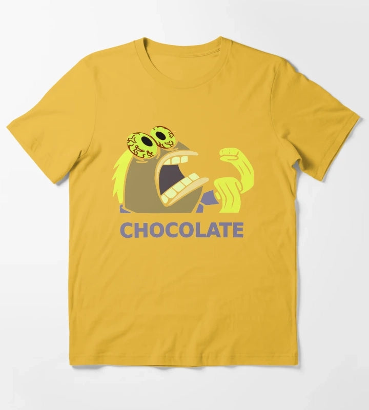 Chocolate Fish from Spongebob T-Shirt Yellow