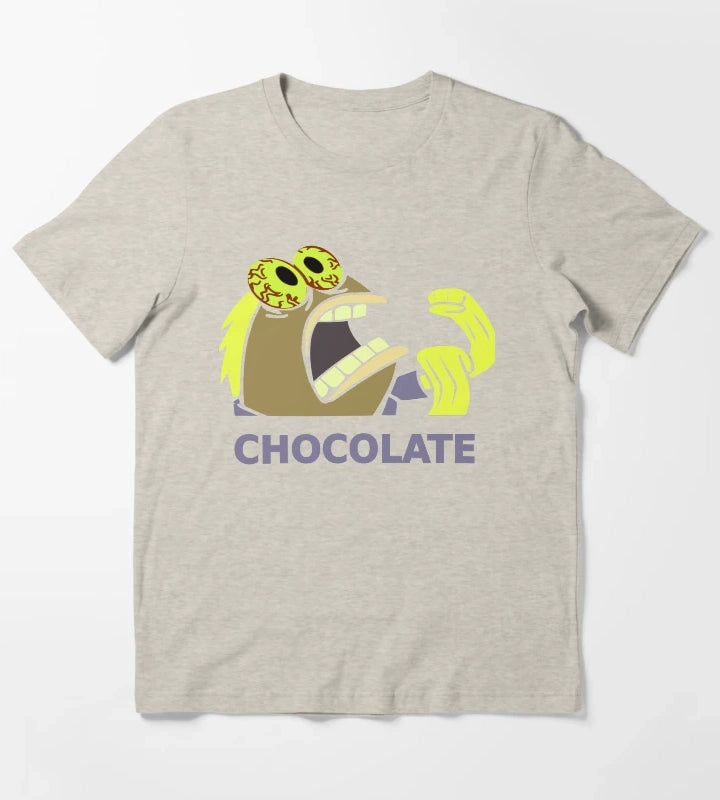 Chocolate Fish from Spongebob T-Shirt Cream