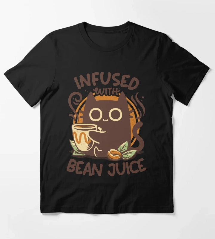 Chonky Kitty Coffee Funny Cat T-Shirt
