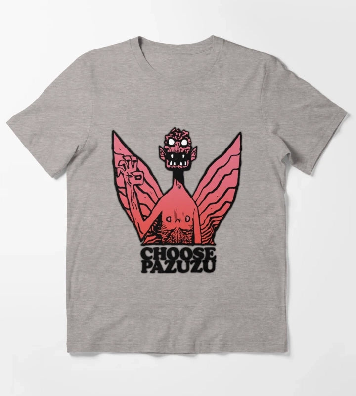 Choose Pazuzu T-Shirt Heather Grey