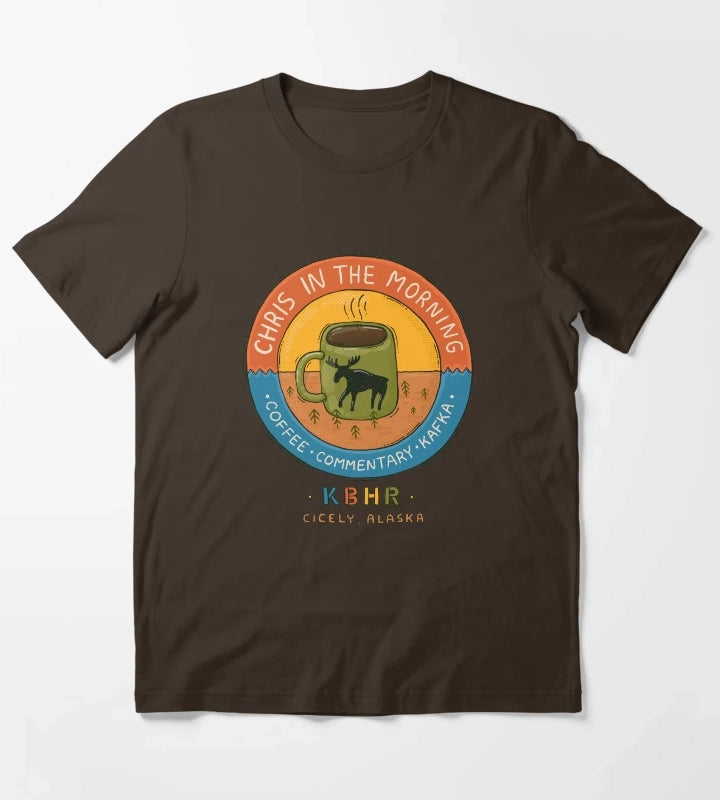Chris in The Morning T-Shirt Brown