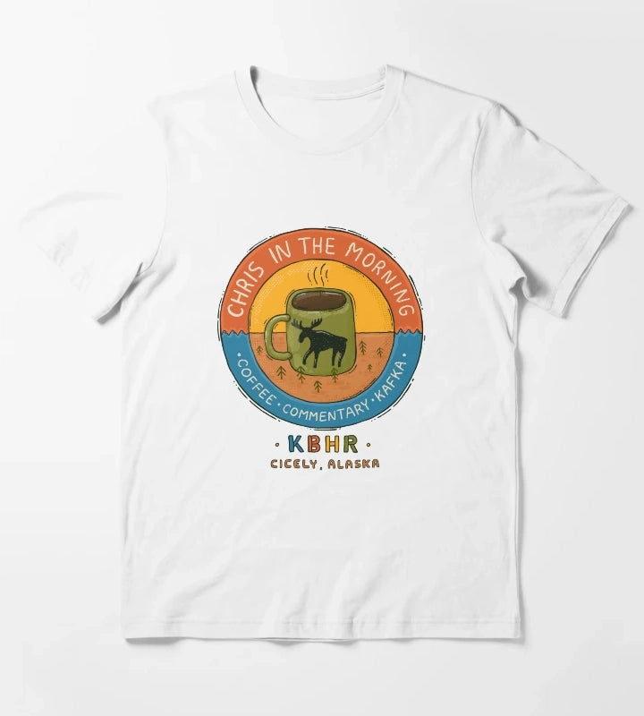 Chris in The Morning T-Shirt White