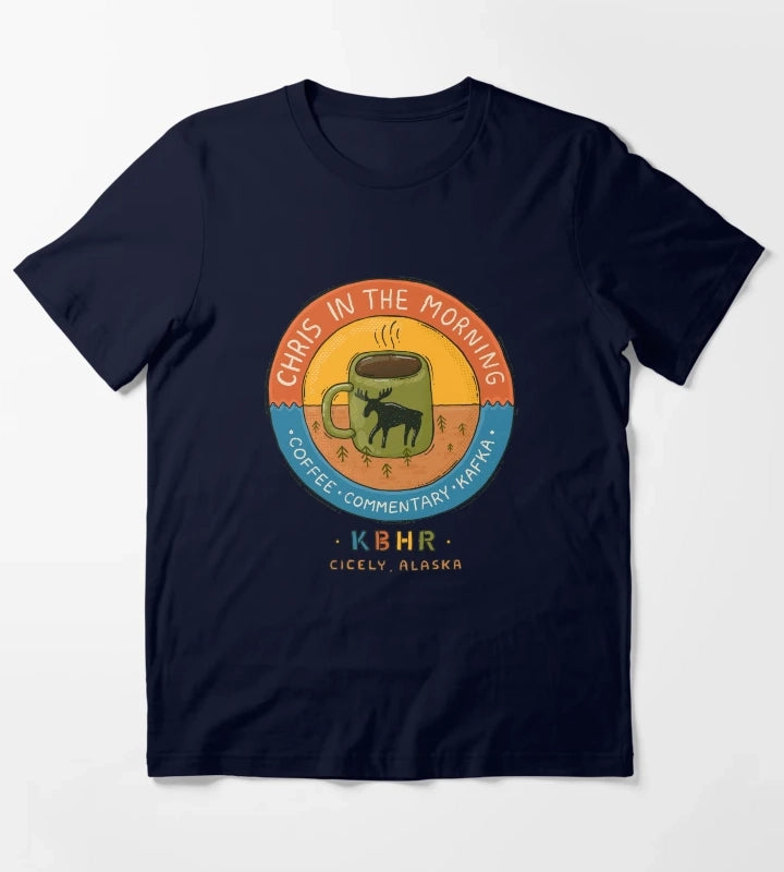 Chris in The Morning T-Shirt Navy