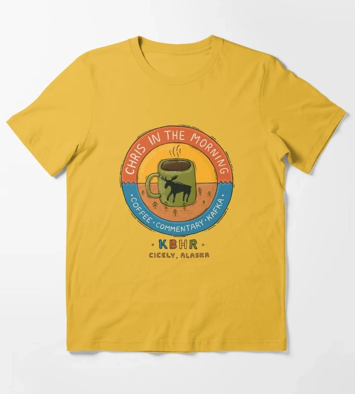 Chris in The Morning T-Shirt Yellow
