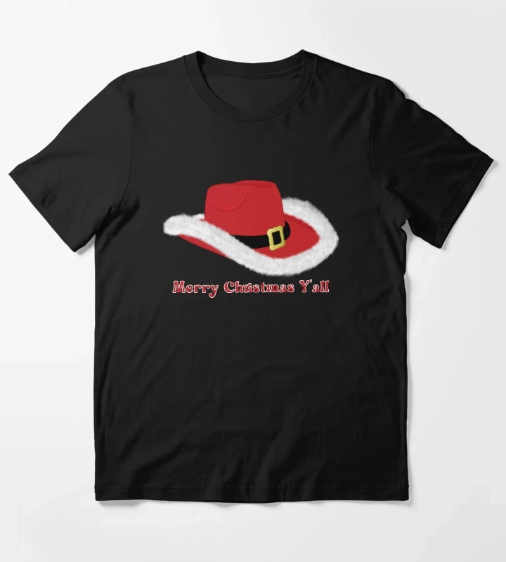 Christmas Cowgirl Hat T-Shirt