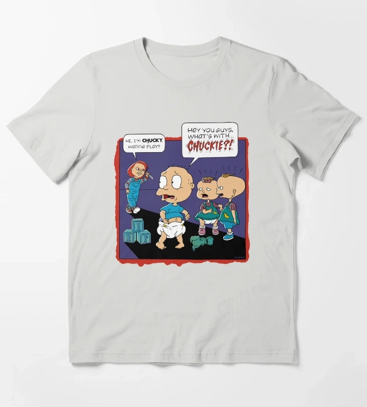 Chuckie Chucky T-Shirt Light Grey