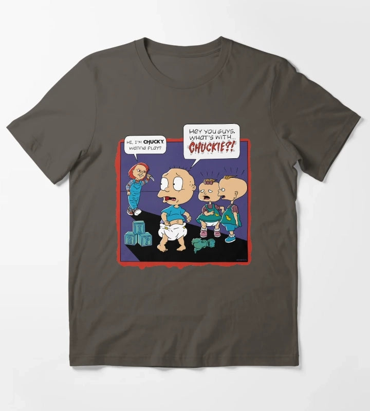 Chuckie Chucky T-Shirt Dark Grey