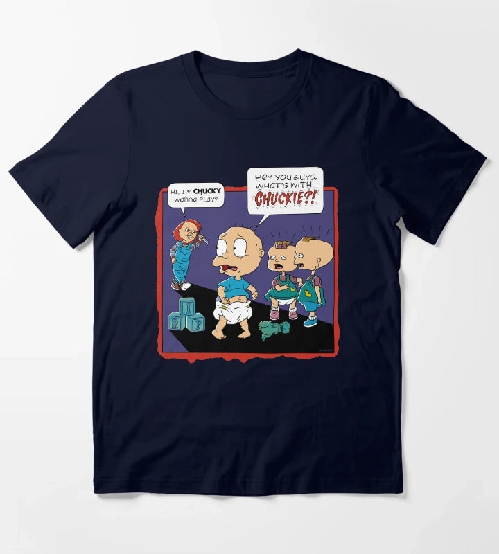 Chuckie Chucky T-Shirt Navy