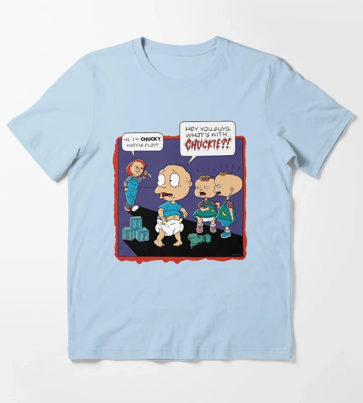Chuckie Chucky T-Shirt Sky Blue