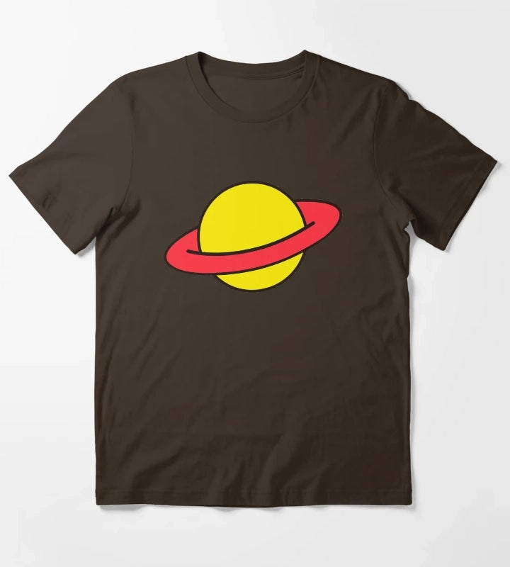 Chuckie Rugrats Planet Tshirt T-Shirt Brown