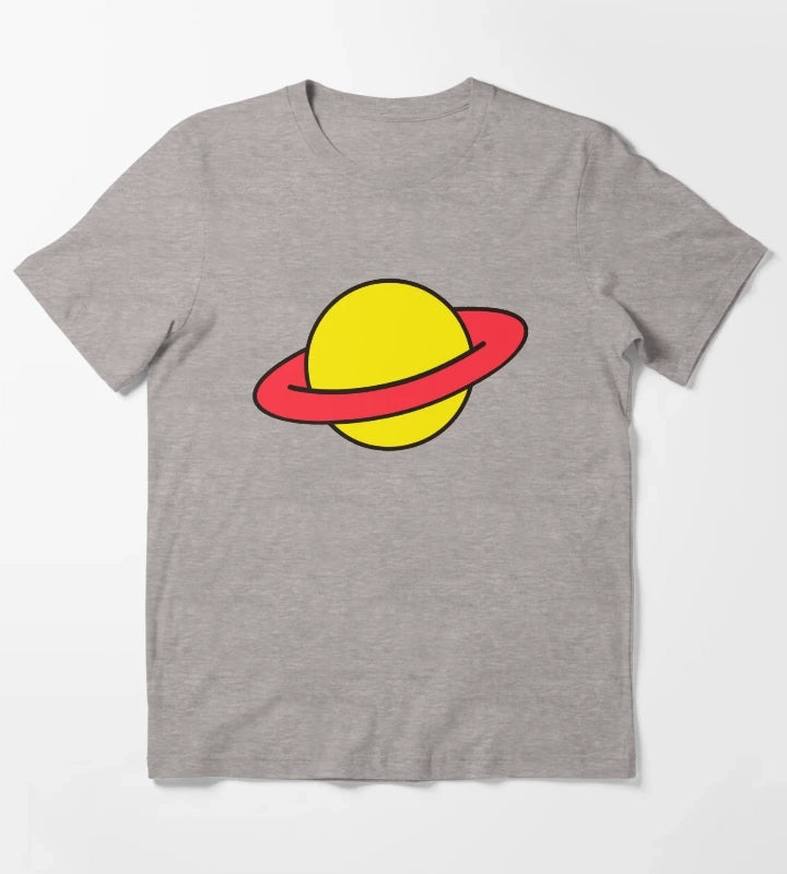 Chuckie Rugrats Planet Tshirt T-Shirt Heather Grey