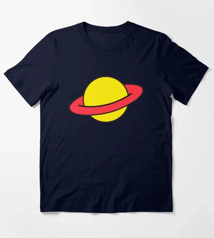 Chuckie Rugrats Planet Tshirt T-Shirt Navy