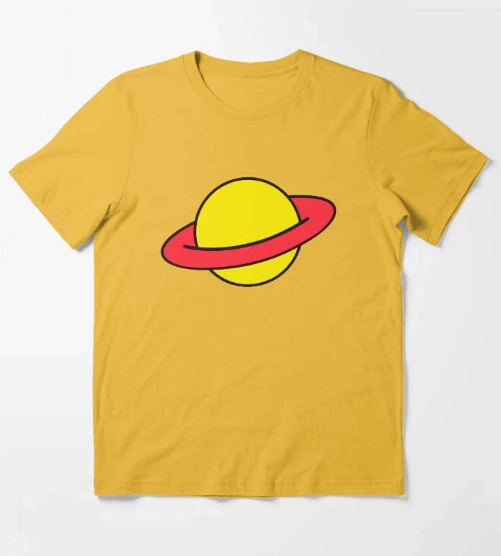 Chuckie Rugrats Planet Tshirt T-Shirt Yellow