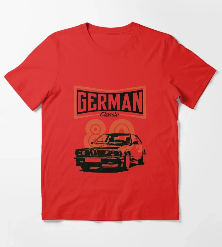Classic 80s muscle car T-Shirt Red