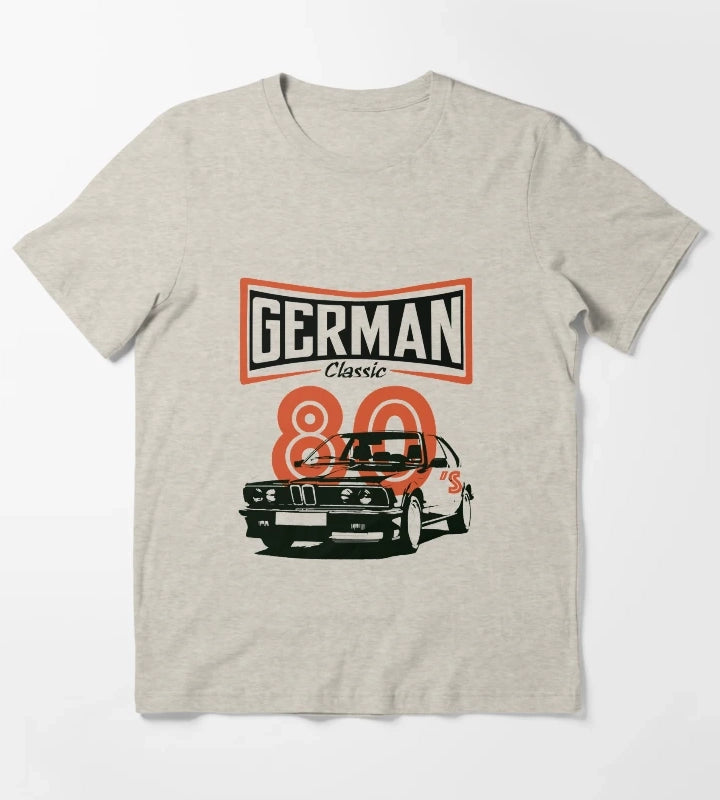 Classic 80s muscle car T-Shirt Cream