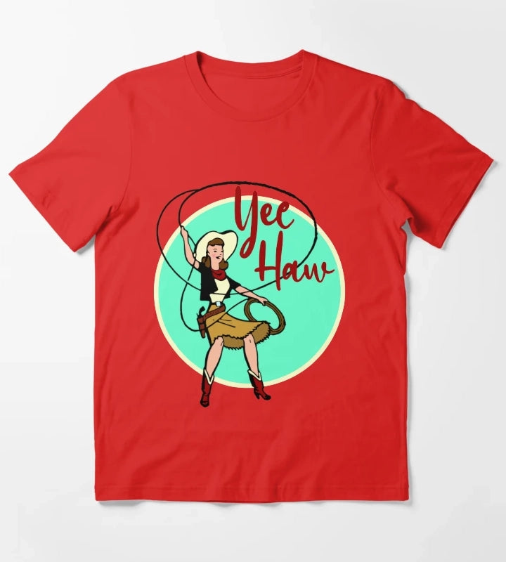 Classic Cowgirl T-Shirt Red