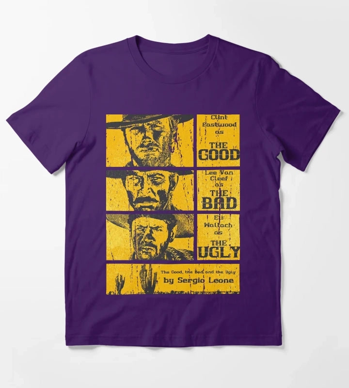 Classic film cowboy T-Shirt Purple