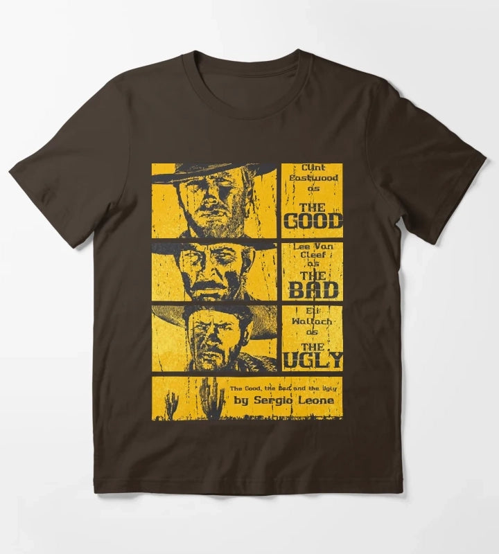 Classic film cowboy T-Shirt Brown
