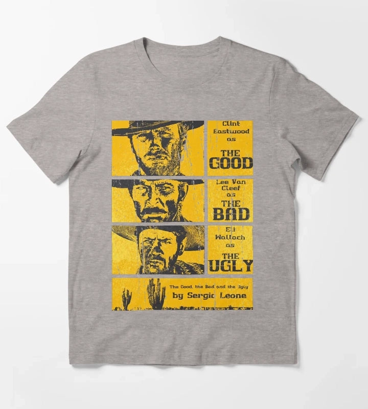 Classic film cowboy T-Shirt Heather Grey