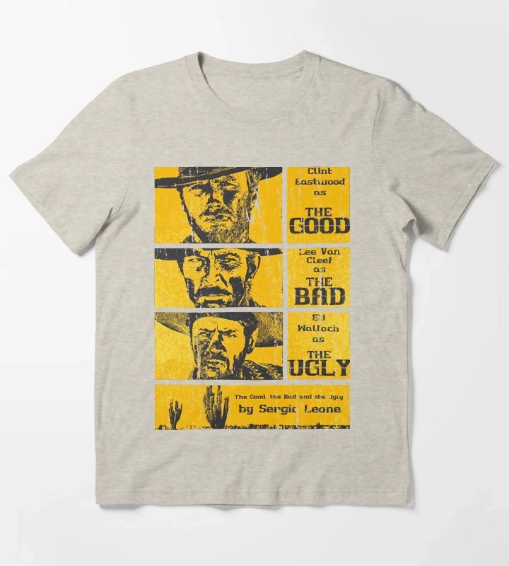 Classic film cowboy T-Shirt Cream