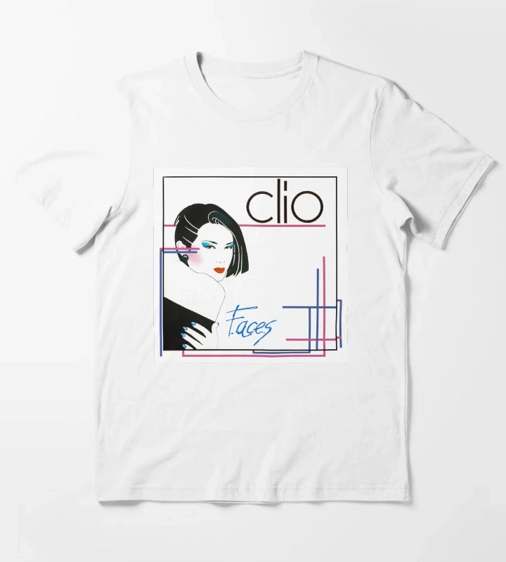 Clio Faces T-Shirt White