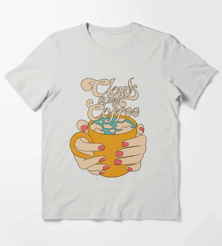 Clouds in my coffee T-Shirt Light Grey